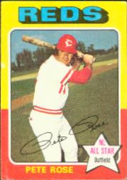 1975 Topps Mini Baseball Cards      320     Pete Rose